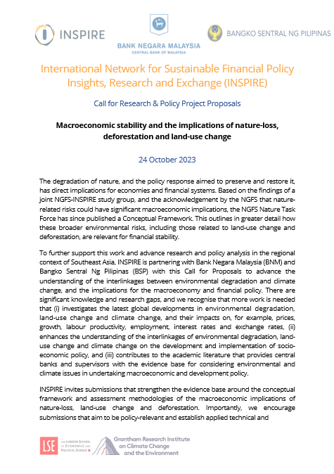 green finance research proposal